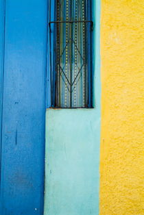 Colourful doorstep in Trinidad by Sami Sarkis Photography