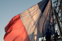 French flag flying on the mast of belem von Sami Sarkis Photography