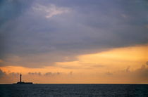 Sunrise over the lighthouse on Planier island off the coast of Marseille by Sami Sarkis Photography