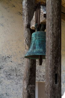 Old bronze bell in a castle at Cazeneuve by Sami Sarkis Photography