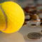 Rf-ball-bizarre-coins-piles-tennis-var128
