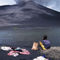 Rm-girl-lake-volcano-washing-clothes-vt276