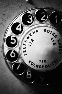 Telefon Wählscheibe von Falko Follert