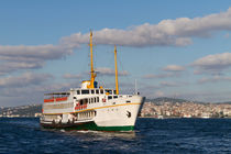 A ferry from Bosphorus, Istanbul by Evren Kalinbacak