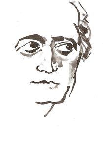 portrait Goethe by Ioana  Candea