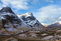 Winter Mountains Of Glencoe von Derek Beattie