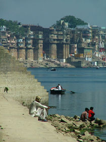 Peaceful Place Varanasi von serenityphotography
