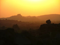 Sunset Glow Hampi by serenityphotography