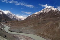 The Chandra River in the Lahaul Valley by serenityphotography
