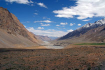Spiti River Spiti Valley by serenityphotography
