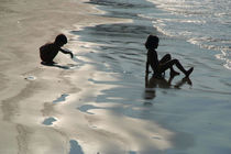 Children by the Sea Palolem by serenityphotography