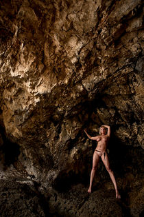 Pirate cave Greece Griechenland Korfu Corfu Akt nude by Andreas Jontsch