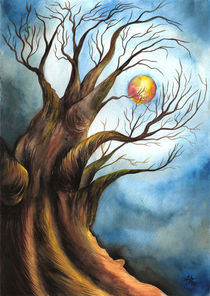 tree moon by Stephanie Herrera
