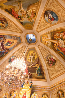 Illuminated Ceiling, Kiev Church von Graham Prentice
