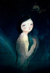 'Pisces the mermaid' von Paola Zakimi