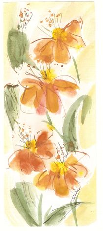 yelow flowers by Ioana  Candea
