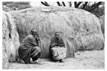 Maasai Mütter by Wolfgang Cezanne