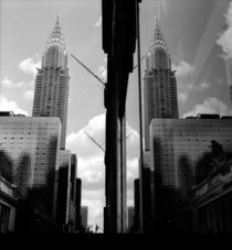 Manhattan #03 Chrysler Building von Wolfgang Cezanne