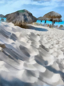 The sandy beach by Odon Czintos
