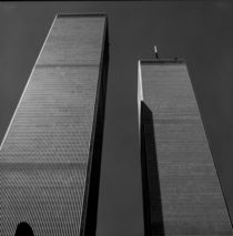 Manhattan #07 World Trade Center 1999 von Wolfgang Cezanne