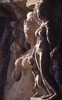 Ellora Temple Carvings by David Halperin