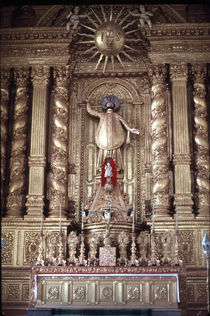 Altar, Bom Jesus Cathedral, Goa by David Halperin