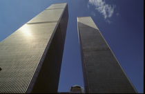 Manhattan #09 World Trade Center 1999 von Wolfgang Cezanne