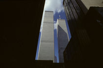 Manhattan #10 World Trade Center 1999 by Wolfgang Cezanne
