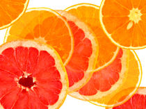 Grapefruit and Orange by Cesar Palomino