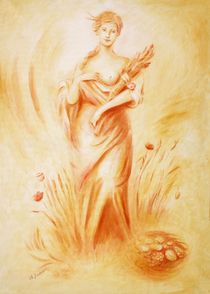 Demeter - Göttin der Fruchtbarkeit by Marita Zacharias