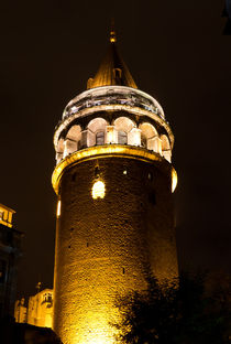 Galata Tower from Istanbul by Evren Kalinbacak