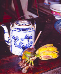Teestunde bei einem Mönch - Vietnam  by captainsilva