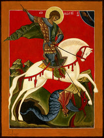 St George and the Dragon by Raffaella Lunelli