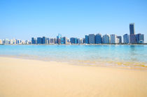 Abu Dhabi panorama, UAE by tkdesign
