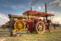 Showmans engines at the fair by Rob Hawkins