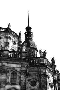 Dresden black and white - black and white photograph from the state capital of Saxony von Falko Follert