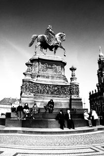 Dresden Schwarz Weiß Bild - Schwarz Weiß Fotografie von Falko Follert