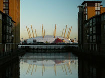 O2 arena reflections by David J French