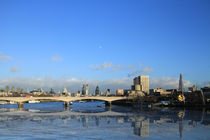 London Skyline reflections  by David J French
