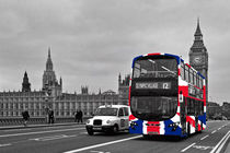 Union Jack London Bus by Alice Gosling