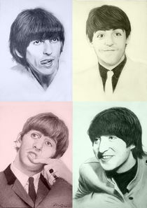 The Beatles in 4 Moods by frank-gotama
