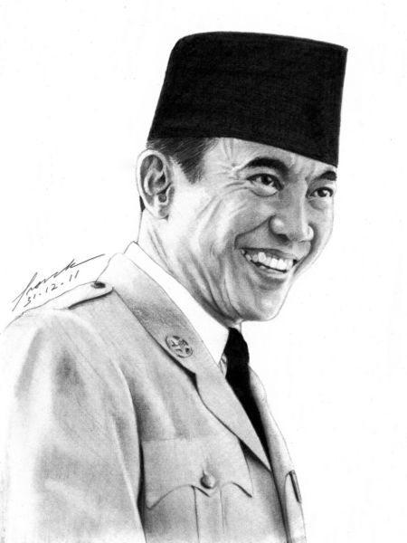 "Ir. Soekarno" Drawing art prints and posters by frank-gotama ...