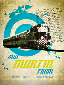 San Martin Train von Mauricio Gomez