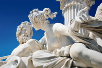 Detail of Athene fountain in Vienna by tkdesign