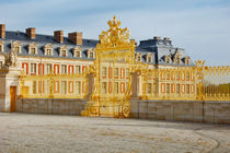 Golden gate of Versailles Palace, France by tkdesign