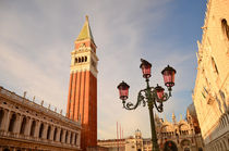 San Marco square on sunset, Venice, Italy by tkdesign