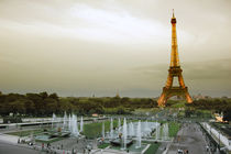Eiffel tower in Paris, France von tkdesign