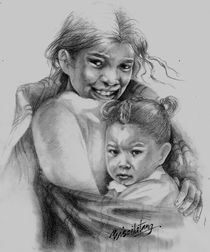 "PROTECT OUR CHILDREN Series - Nepal von Priscilla Tang