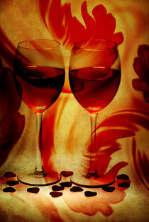 Rotwein  von Violetta Honkisz
