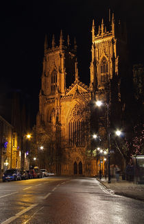 York Minster at Night by James Biggadike